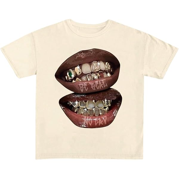 Verdusa Women's Plus Size Graphic Tees Y2K Oversizzed Tees Drop